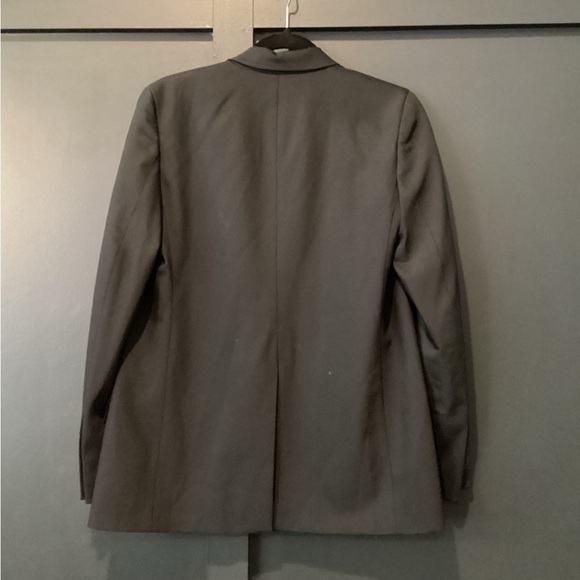 Authentic Bally Women's black 3 button office jacket Blazer size 6 - Picture 3 of 13